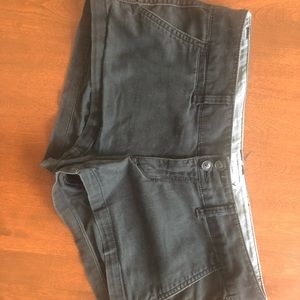 American Eagle Low Rise Black Shorts